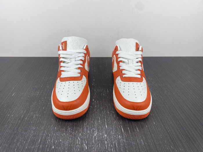 l**isV*t*n x nike air force lv orange 20230303
