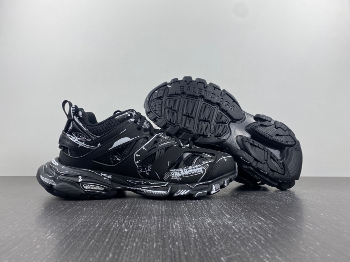 Ba*len*cia*ga track sneaker