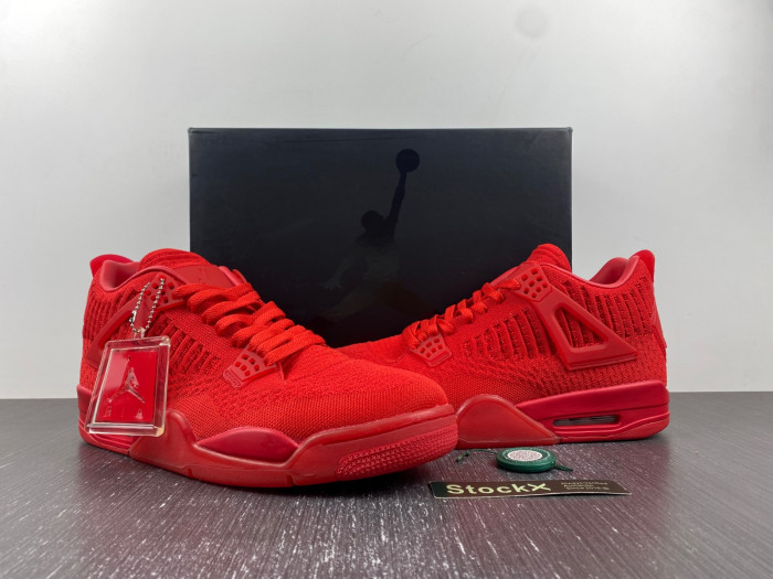air jordan 4 flyknit red aq3559-600