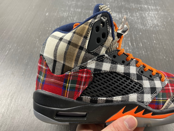 air jordan 5 retro plaid fd4814-008
