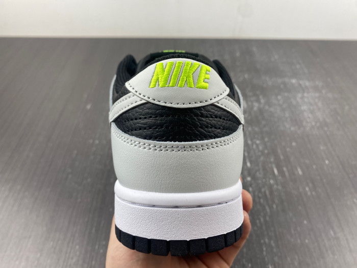 nike dunk low grey panda volt fd9756-001