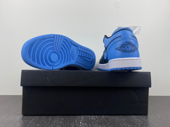 air jordan 1 low “university blue” 553558-041