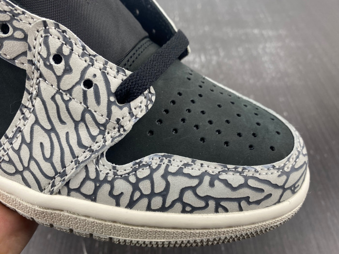 jordan 1 retro low og black cement cz0790-001