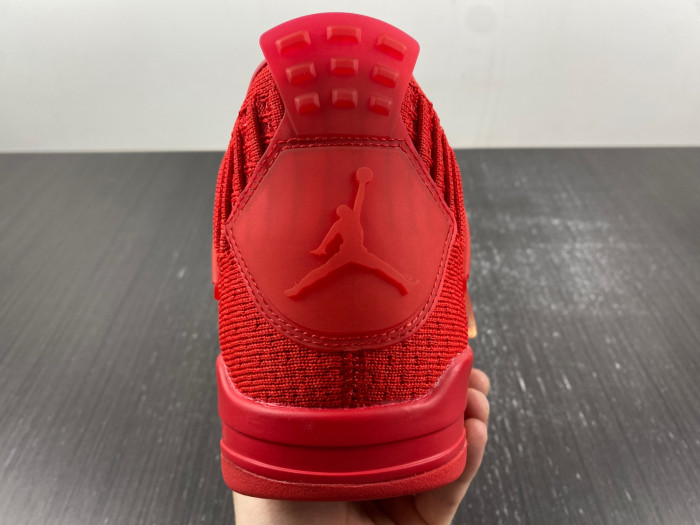 air jordan 4 flyknit red aq3559-600