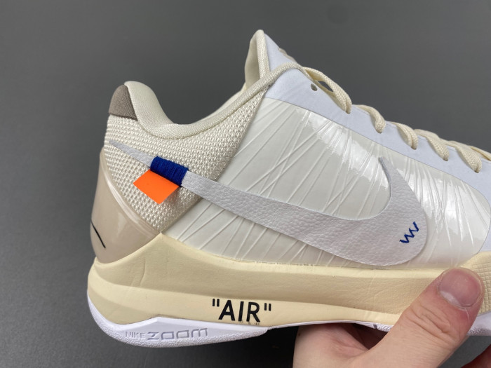 nike kobe 5 off-white