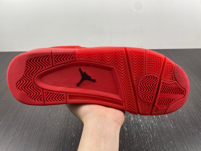 air jordan 4 flyknit red aq3559-600