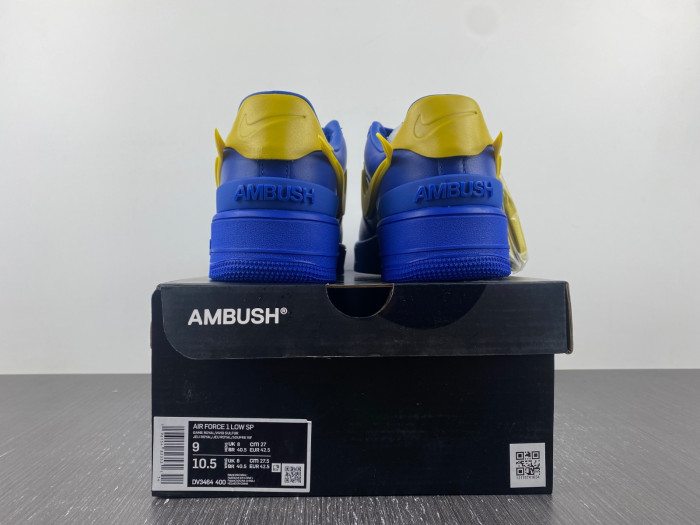 nike air force 1 low sp ambush game royal style dv3464-400