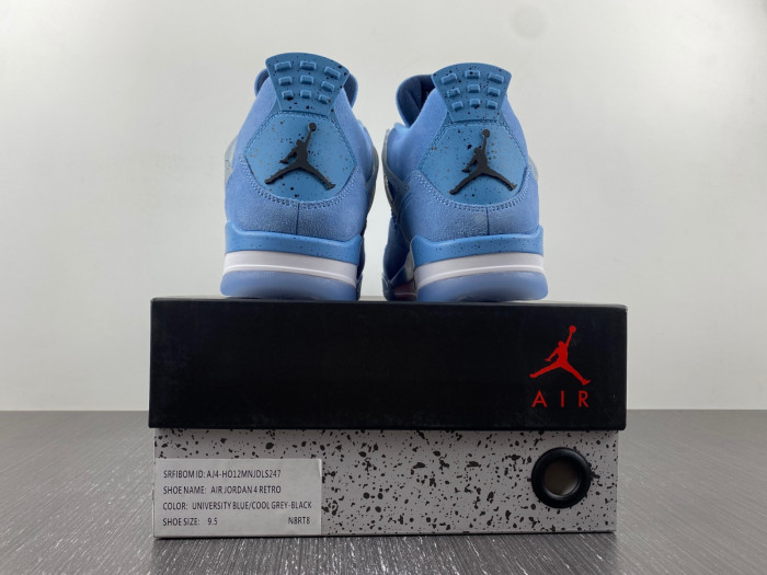air jordan 4 retro unc pe aj4-0608