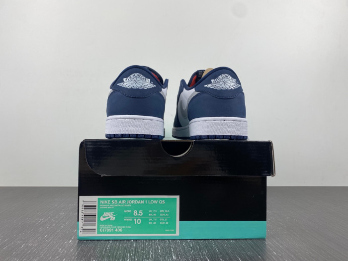 air jordan 1 low sb midnight navy cj7891-400