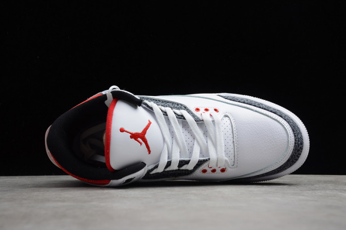 air jordan 3 retro denim "fire red" cz6431-100