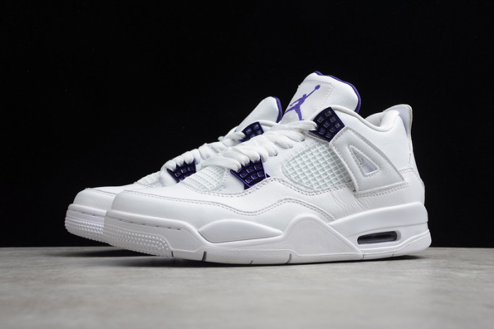 air jordan 4 retro white purple ct8527-115