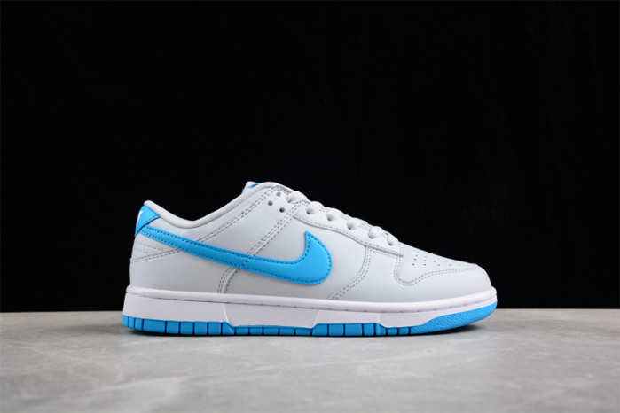 nike dunk low retro pure platinum blue lightning dv0831-001