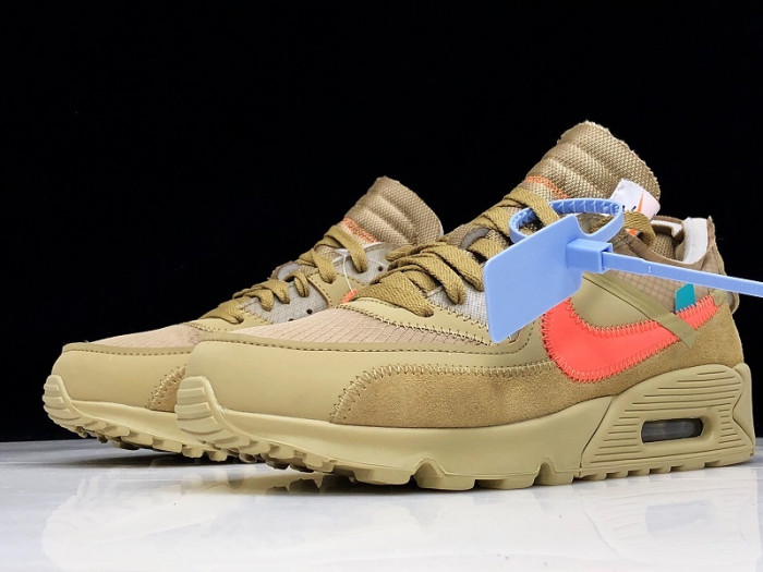 ow nike air max 90 desert ore aa7293-200