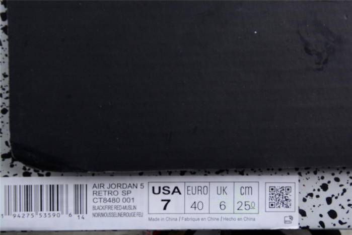 off-w x air jordan 5 muslin ct8480-001