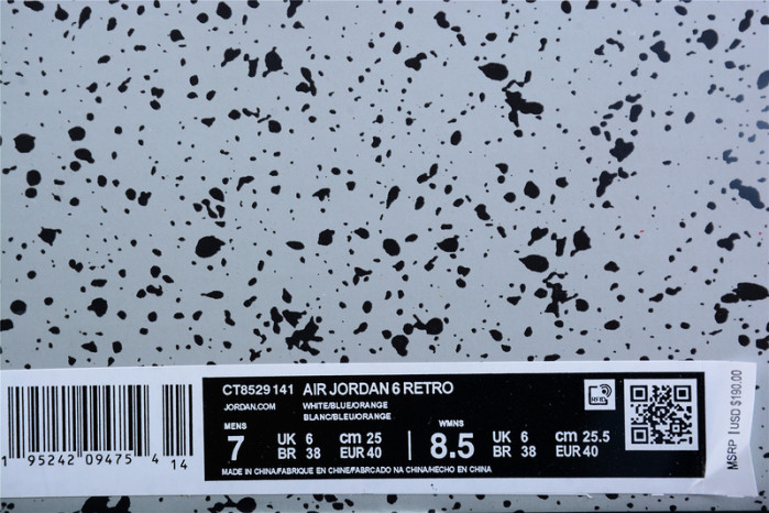 air jordan 6 retro "electric green" ct8529-141