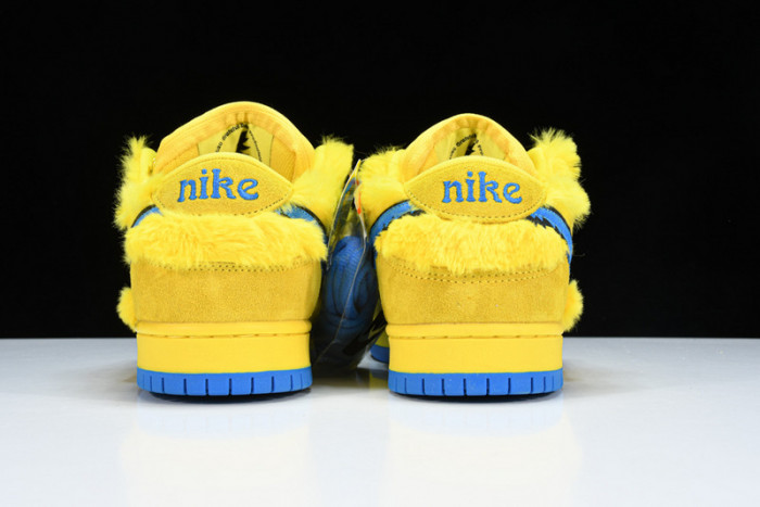 grateful dead x nike sb dunk low“ yellow bear” cj5378-700