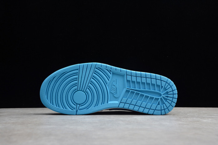 air jordan 1 low nike sb dark powder blue cj7891-401