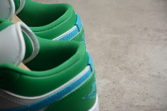 air jordan 1 low “lucky green” dc0774-304