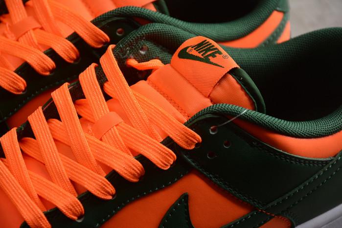 nike dunk low retro miami hurricanes dd1391-300