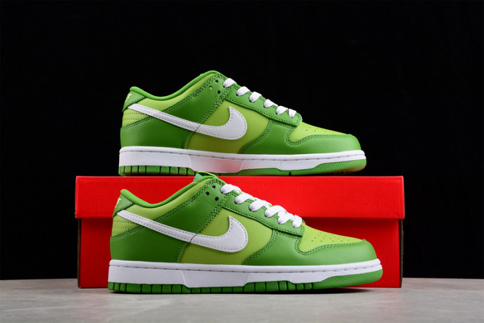 nike dunk low green white dj6188-300