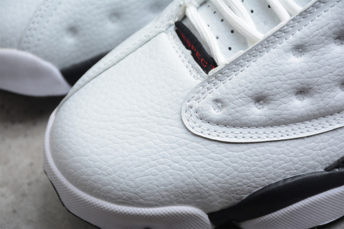 air jordan 13 retro sngl day "love and respect" black/ white mens 888164-112