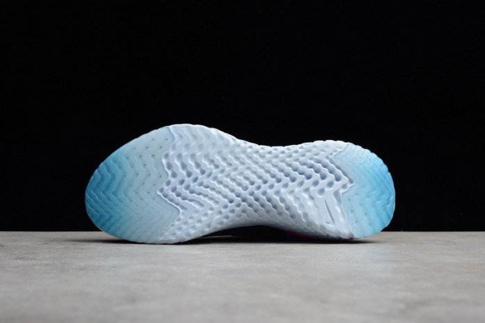 nike epic react flyknit blue aq0067-400