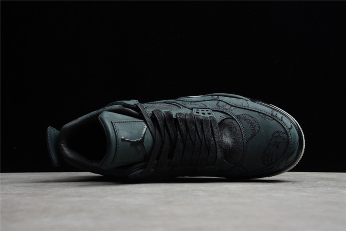 nike air jordan 4 retro kaws black 930155-001