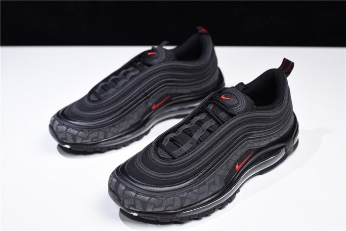 nike air max 97 reflective logos black ar4259-001