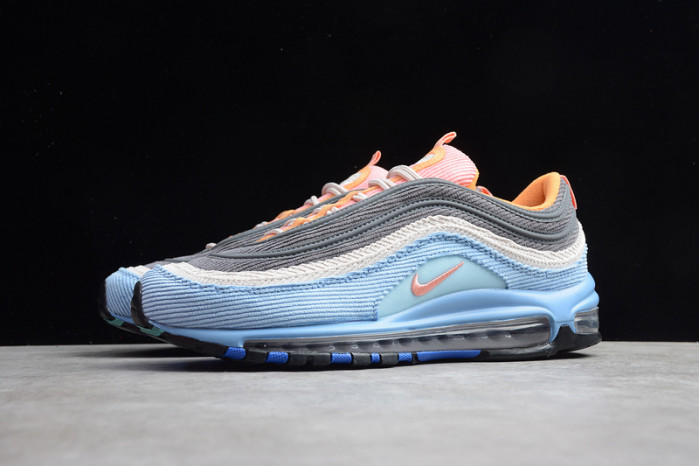 nike air max 97 corduroy light bule cq7512-462