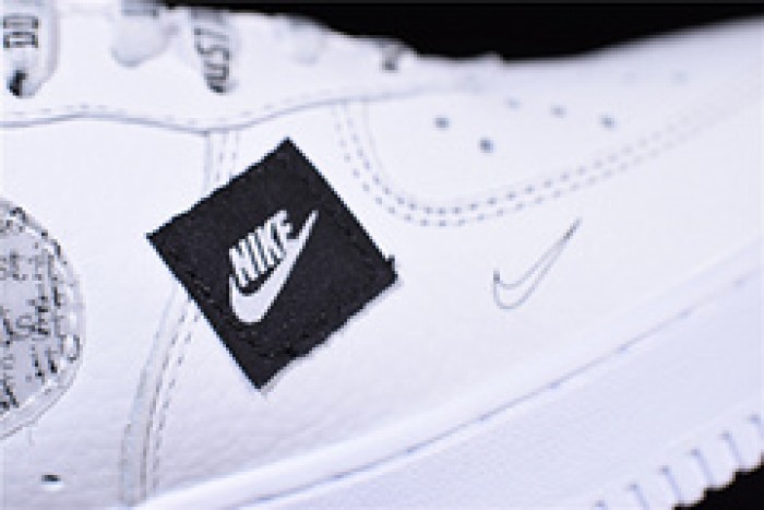 nike air force 1 07 just do it pack white ar7719-100