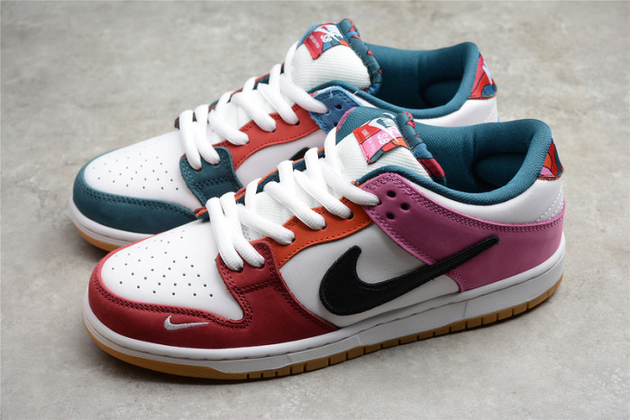 nike sb dunk low parra x dh7695-100