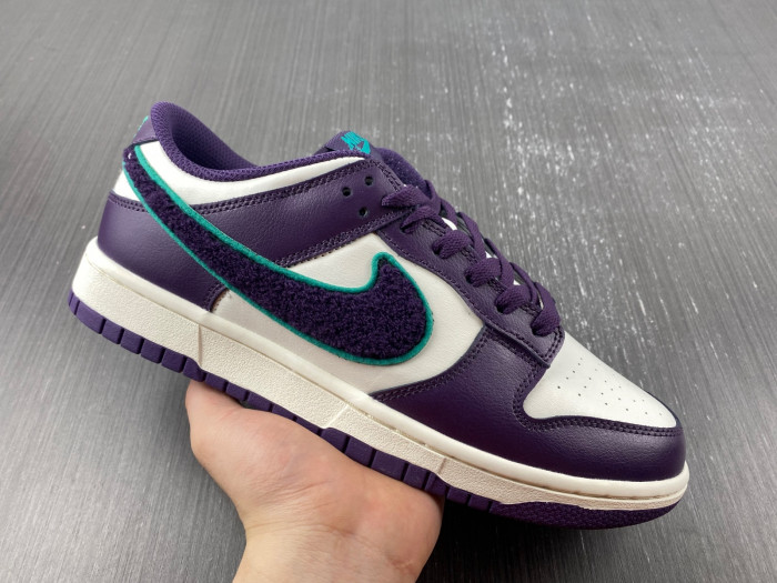 Nike Dunk Low “Chenille Swoosh” DQ7683-100