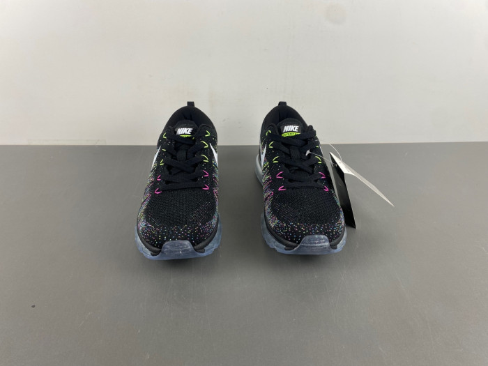 Nike Flyknit Air Max Black Multi-Color 620469-015