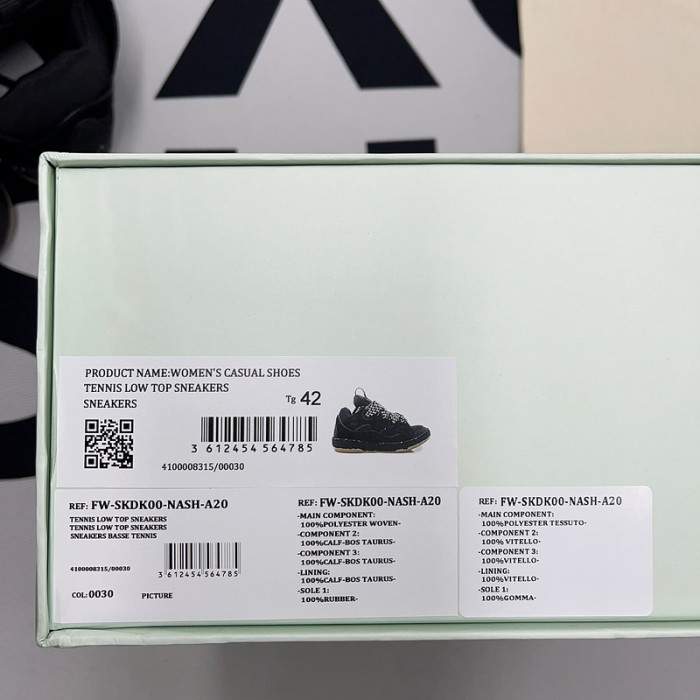 LANVIN CURB SNEAKER FY82