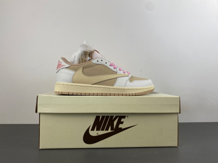 Air Jordan 1 Low Travis Scott Sail DM7866 106
