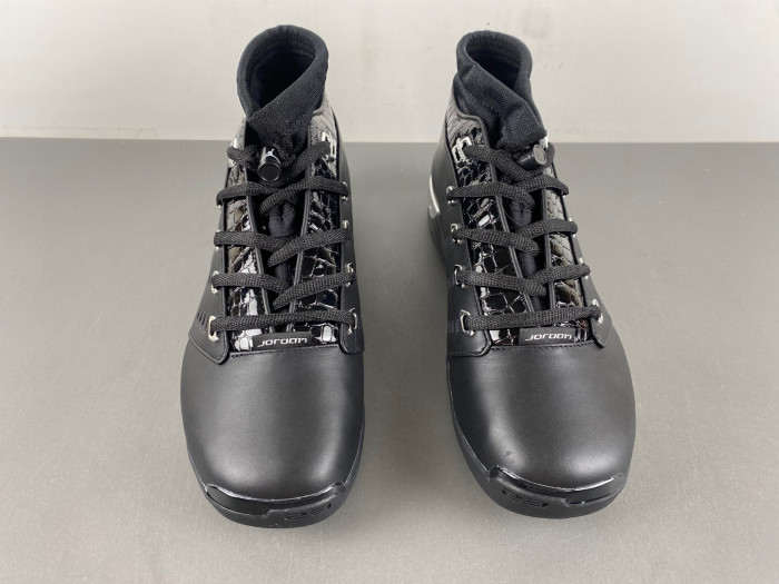 Air Jordan 17 OG Low Black Chrome 2024 303891-004