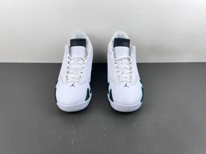 Air Jordan 14 Retro White Forest Green 311832-131