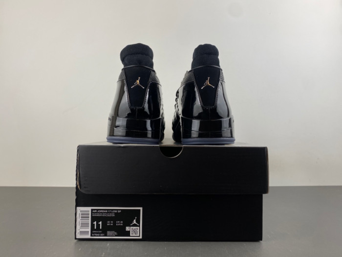 Air Jordan 17 “Black Patent” IV7640-001