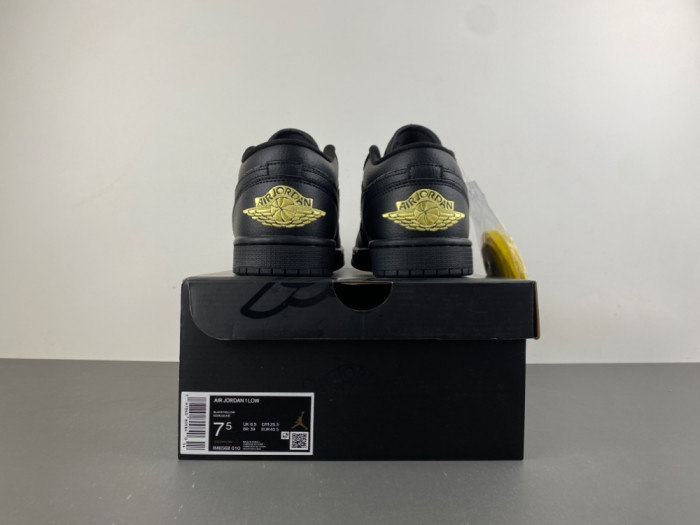 Air Jordan 1 Low Black Elephant Print IM6568-010