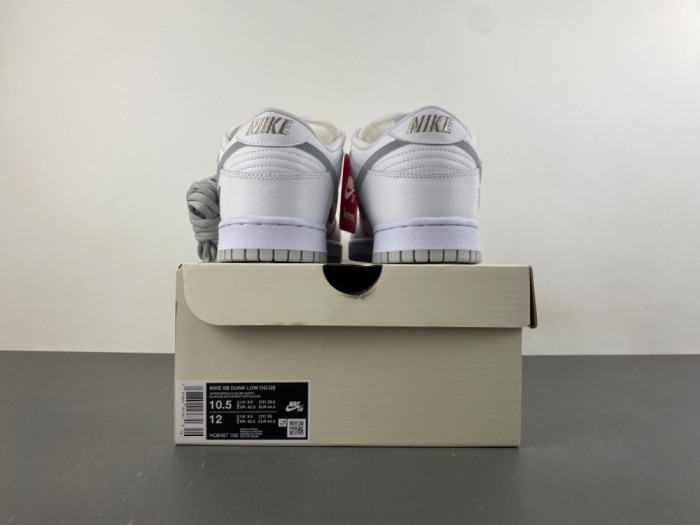 Nike SB Dunk Low 94 White Metallic Silver HQ8487-100